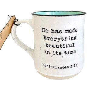 Christian Mug He Has Made Everything Beautiful in it’s Time Ecclesiastes 3:11